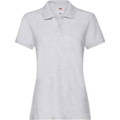 FRUIT OF THE LOOM FN01 LADIES PREMIUM POLO šedá