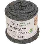 Austermann Step Merino 4 Uni & Melangen 90317-1002 Grey Melange Плетива прежда (90317-1002)