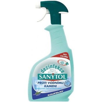 Sanytol Почистващ дезинфектант за баня срещу котлен камък без хлор, 500мл