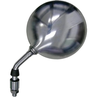 Q-TECH spätné zrkadlo chrómové (závit pravý M10, priemer skla 120 mm), L