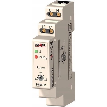Zamel PMM-01 omezovač výkonu na lištu 0,2-2 kW