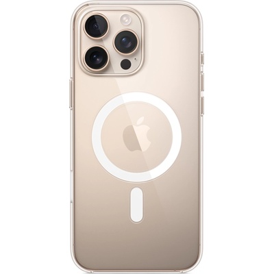 Apple Clear Case silikónové puzdro s MagSafe pre Apple iPhone 16 Pro Max transparentné MA7F4ZM/A