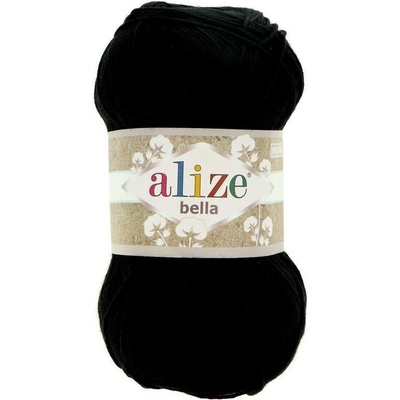 Alize příze Bella 60 černá