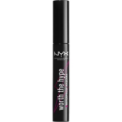 NYX Professional Makeup Worth The Hype Waterproof спирала за обем 7 ml цвят черна