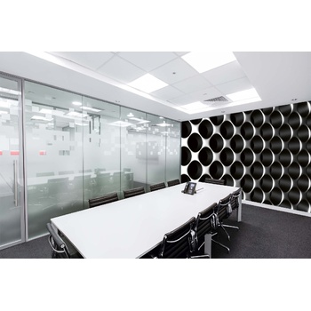 DIMEX ART s. r. o Самозалепваща се флизелинова фототапета 3d алуминиева абстракция 375 x 250 см