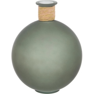 Bizzotto ДЕКОРАТИВНА ВАЗА rotang 25cm ЗЕЛЕНА (0202803)