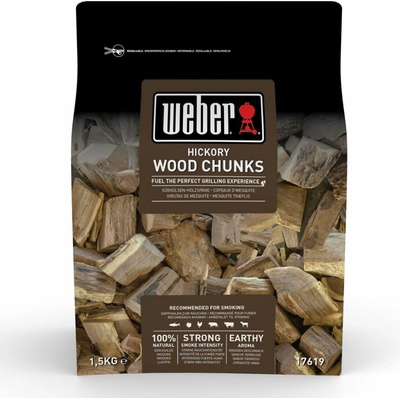 Weber Údiace lupienky Hickory 700 g