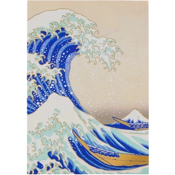 Moriarty Art Project Тефтер Moriarty Art Project Art: Katsushika Hokusai - The Great Wave of Kanagawa, формат A5 (MAP5190)