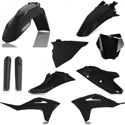 Acerbis plastový full kit sa hodí pre GASGAS EX300/EXF250/350/450/MC125/MCF250/450 21- čierna