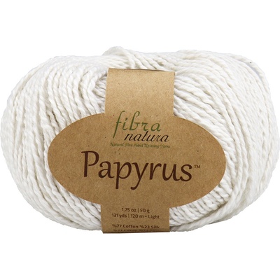 Fibra Natura Papyrus 229-01 přírodní bílá