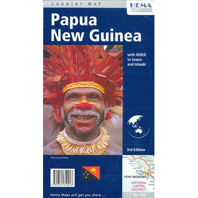 mapa Papua-New Guinea 1:2,6 mil. HEMA