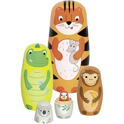 Goki Matrioška tiger Tavi a jeho priatelia