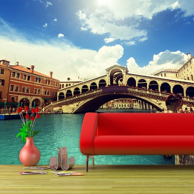 Tapeta SABLIO Ponte di Rialto, rozměry 336x220 cm