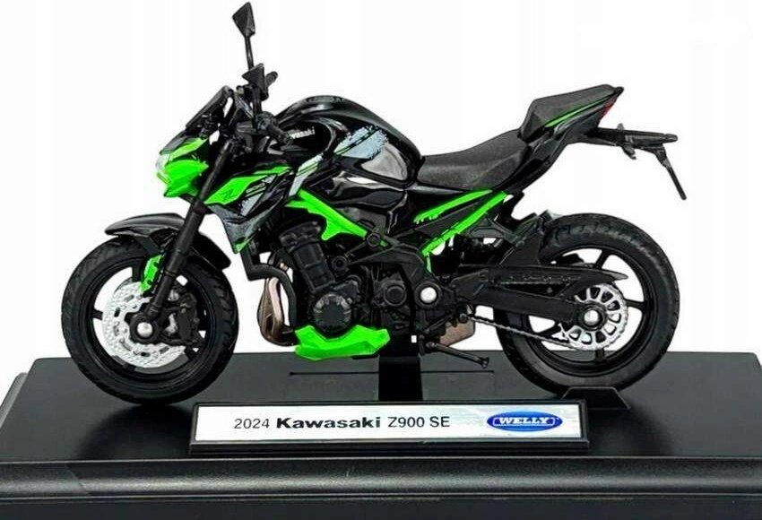 Welly Motocykl Kawasaki Z1000 model zelená 1:18 od 185 Kč - Heureka.cz