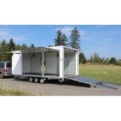 Wiola Skříňový autopřepravník 600x245x215 3500kg 3nápravy – Hledejceny.cz