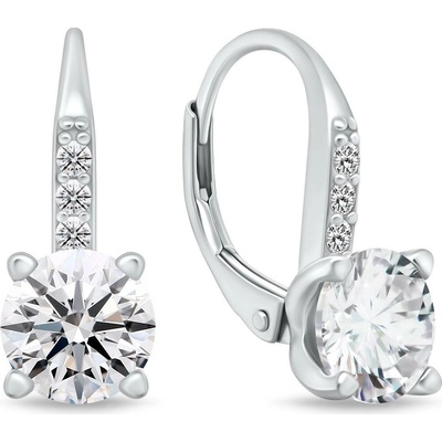 Brilio Silver EA943W so zirkónmi