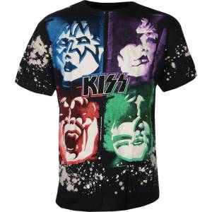 Liquid blue мъжка тениска kiss - love gun havok - liquid blue - 31312