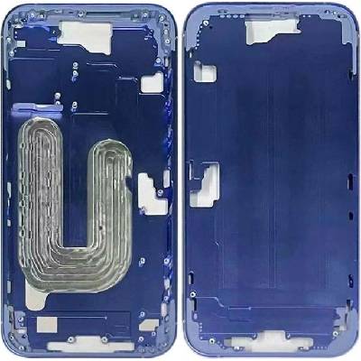 Apple iPhone 16 - Střední rám + Tlačítka zapínání + Hlasitosti (Ultramarine), Ultramarine
