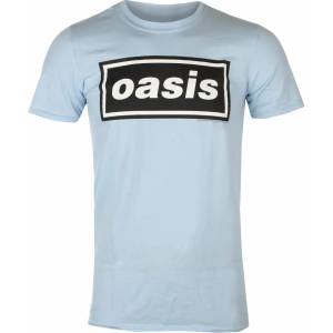 NNM мъжка тениска Oasis - Decca Logo Sky Blue - RTOASTSSBDEC