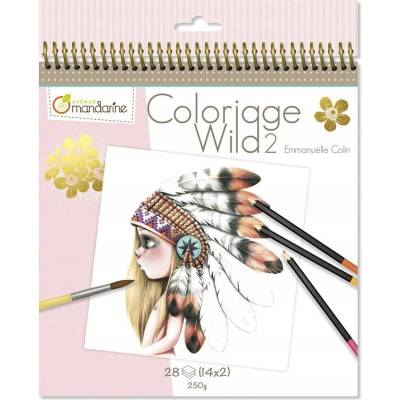 Omalovánky Avenue Mandarine Wild 2 GY068C 28 listů