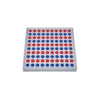 SCHUBI Abaco 100. Modell A 10/10 Kugeln (rot/blau) | Helmut Wentzke