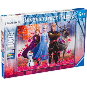 Ravensburger Пъзел Ravensburger от 100 XXL части - Замръзналото кралство 2, Магията на гората (12867) - baby