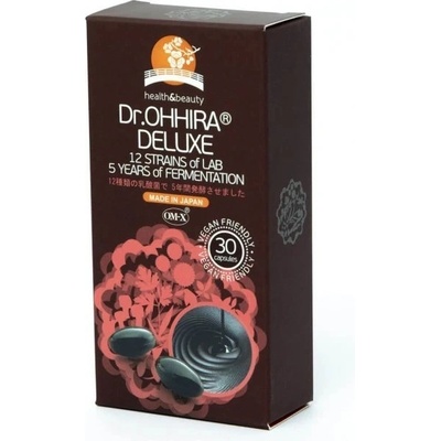 OM-X Dr. Ohhira Japonská probiotika Deluxe 5 letá fermentace 30 kapslí