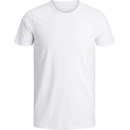 Jack & Jones pánské triko JJEBASIC O-NECK TEE 12058529 OPTICAL white
