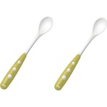 Nuk Пластмасови лъжички NUK - Зелени, 2 брoя (10255053-Зелен)