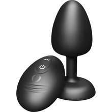 Dorcel - guličkový diaľkový análny vibrátor M - čierny