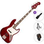 Squier FSR Classic Vibe Active '70s Jazz Bass LRL Standard SET Candy Apple Red Електрическа бас китара