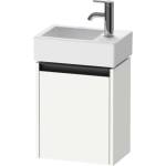 Duravit Ketho. 2 - Шкафче за умивалник 44x36x24 см, 1 врата, панти отдясно, матово бяло K25071R18180000 (K25071R18180000)