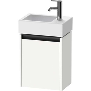 Duravit Ketho. 2 - Шкафче за умивалник 44x36x24 см, 1 врата, панти отдясно, матово бяло K25071R18180000 (K25071R18180000)