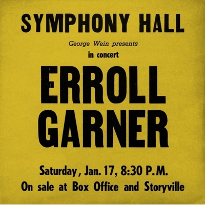 Symphony Hall Concert - Erroll Garner LP