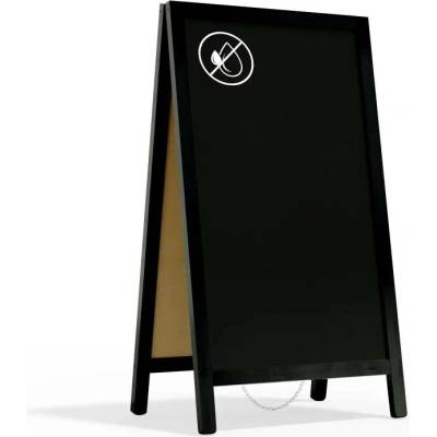 Allboards Reklamní V áčko s křídovou tabulí 78 x 44 cm