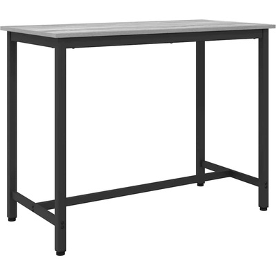 vidaXL Маса Сив Сонома 100 x 50 x 76, 5 см (873747)