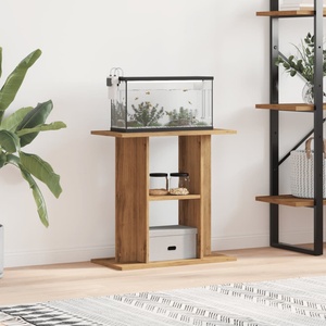 vidaXL Поставка за аквариум дъб артизан 60x30x60 см инженерно дърво (857271)