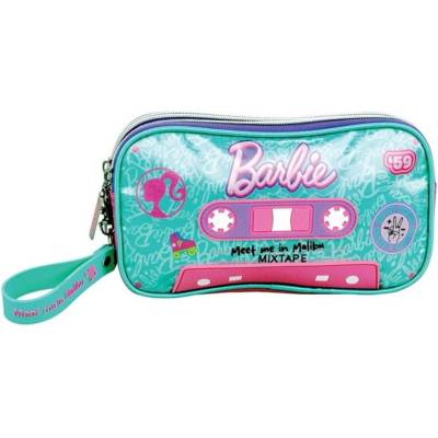 GIM Ученически несесер GIM Barbie - Logo, с дръжка (349-94150)