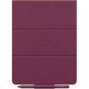 Amazon New Amazon Kindle Scribe Flip Case with Magnetic Attachment, Practical Protective Cover - Premium Leather - 53-101862 (53-101862)