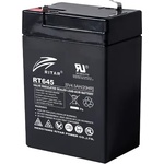 Ritar Оловна батерия RITAR, (RT645) AGM, 6V, 4.5Ah, 70/ 47/ 99mm, Терминал1 (RITAR-RT645) - xtreme