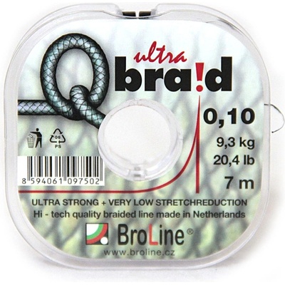 Broline Q- braid ultra 10 m 0,18 mm