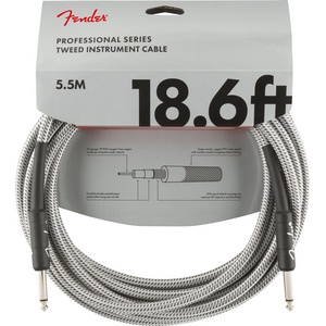 Fender PRO White Tweed, 6.3mm/6.3mm, 5.5m (0990820069) - soundmart