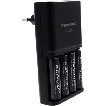 Panasonic Eneloop Smart-Quick Charger + 4x AA 2500mAh K-KJ55HCD40E