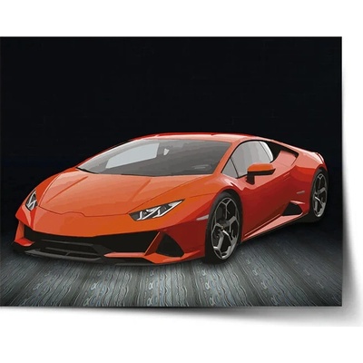 Sablio Plagát Športové auto 1 - 90x60 cm