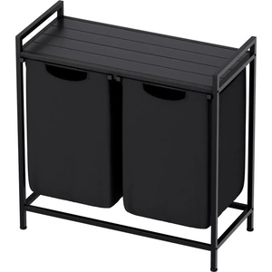 Mark Adler Кош за пране Mark Adler Tidy 2.0, 2 x 41 литра, Черен (Tidy 2.0)