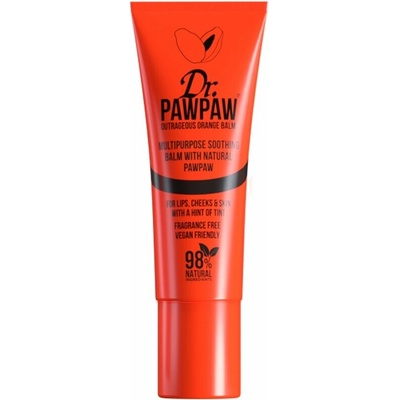Dr. Pawpaw Viacúčelový tónovaný balzam Outrageous Orange Multipurpose Soothing Balm 10 ml