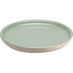 Emile henry (Франция) Керамична чиния emile henry dessert plate десертна - цвят мента и екрю (eh 8918-v7)