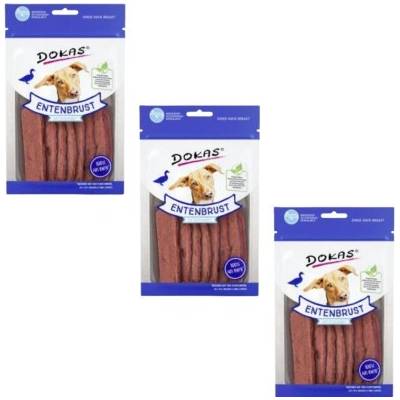 Dokas Dog Kachní prsa plátky 3 x 70 g
