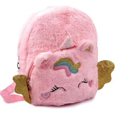 Prima obchod jednorožec plyšový 5 růžová sv. 28 x 32 x 10 cm