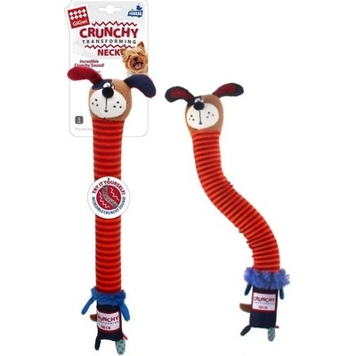 GiGwi Plush Friendz pes křupající 33,5 cm
